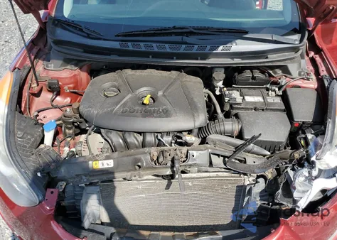 2013 Hyundai Elantra Gls z USA, uszkodzony, nr VIN 5NPDH4AE9DH429772